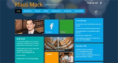 Desktop Screenshot of klausmack.de