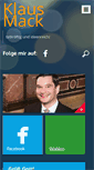 Mobile Screenshot of klausmack.de